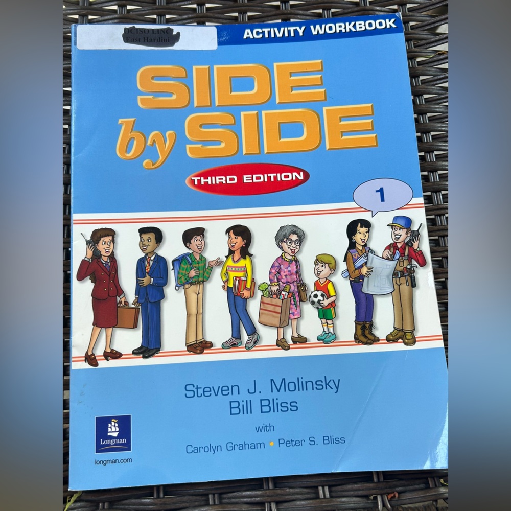 Side by Side Third Edition Activity Workbook - Blue Cover